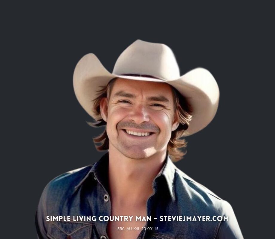 Simple Living Country Man - Stevie J Mayer (cover art)